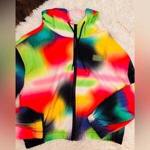 ⭐️Zumba Multicolor Zip-Up Crop Hoodie⭐️